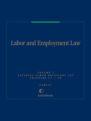 cover image of Labor and Employment Law